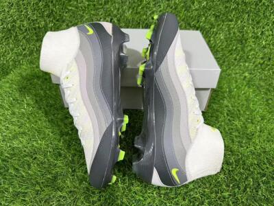 Nike Air Zoom Mercurial Superfly 10 Elite FG Firm Ground Soccer Cleats - White/Grey/Black