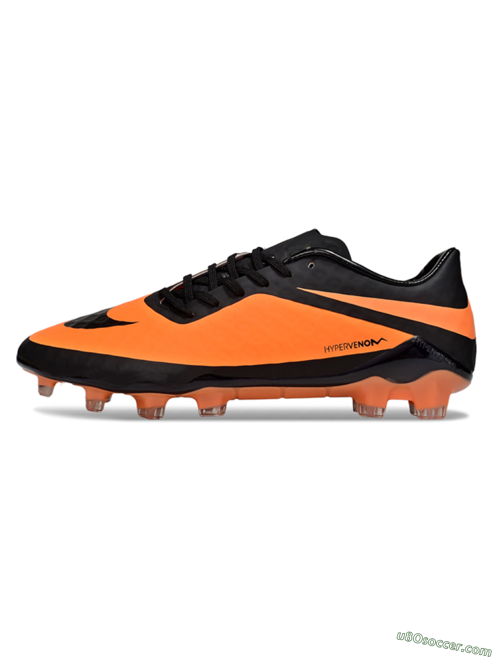 Nike Hypervenom Phantom FG Firm Ground Soccer Cleats - Orange/Black 2