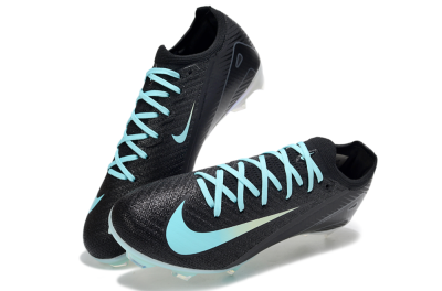 Nike Air Zoom Mercurial Vapor 16 Elite FG Firm Ground Soccer Cleats - Black/Jade/White