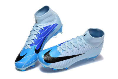 Nike Air Zoom Mercurial Superfly 10 Elite FG Firm Ground Soccer Cleats - Jade/Blue/Black