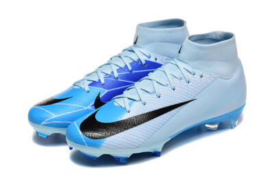 Nike Air Zoom Mercurial Superfly 10 Elite FG Firm Ground Soccer Cleats - Jade/Blue/Black