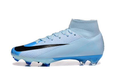 Nike Air Zoom Mercurial Superfly 10 Elite FG Firm Ground Soccer Cleats - Jade/Blue/Black
