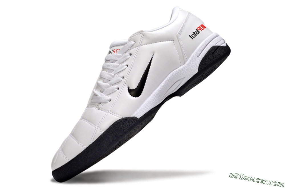 Nike Total 90 III IC Indoor & Futsal Soccer Shoes - Beige/Black/White 6