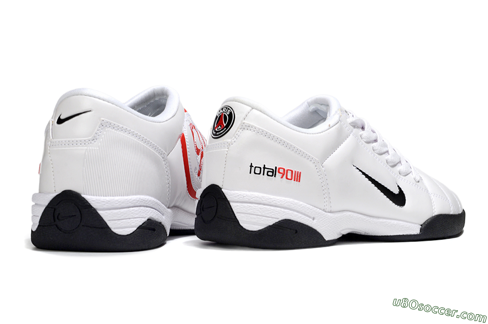 Nike Total 90 III IC Indoor & Futsal Soccer Shoes - Beige/Black/White 7