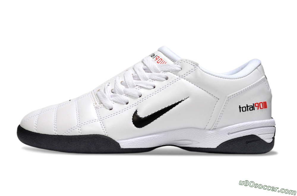 Nike Total 90 III IC Indoor & Futsal Soccer Shoes - Beige/Black/White 2