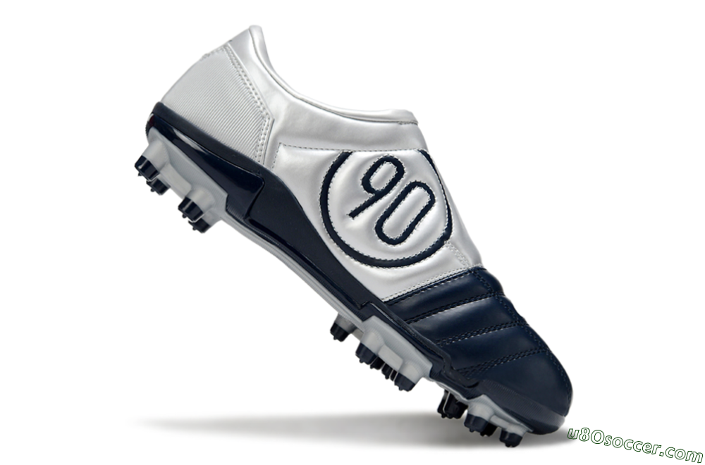 Nike Air Zoom Total 90 III FG Firm Ground Soccer Cleats - Blue/Silver/White 5