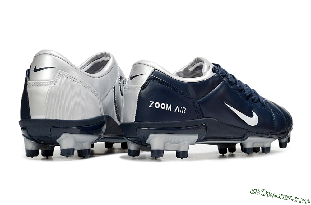 Nike Air Zoom Total 90 III FG Firm Ground Soccer Cleats - Blue/Silver/White 7