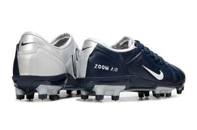 Nike Air Zoom Total 90 III FG Firm Ground Soccer Cleats - Blue/Silver/White