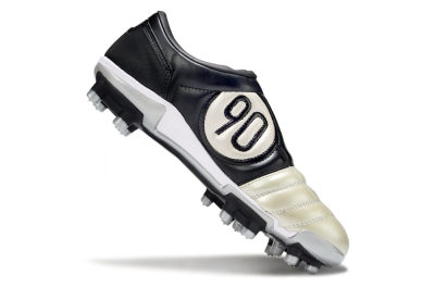 Nike Air Zoom Total 90 III FG Firm Ground Soccer Cleats - Beige/Black/White