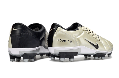 Nike Air Zoom Total 90 III FG Firm Ground Soccer Cleats - Beige/Black/White