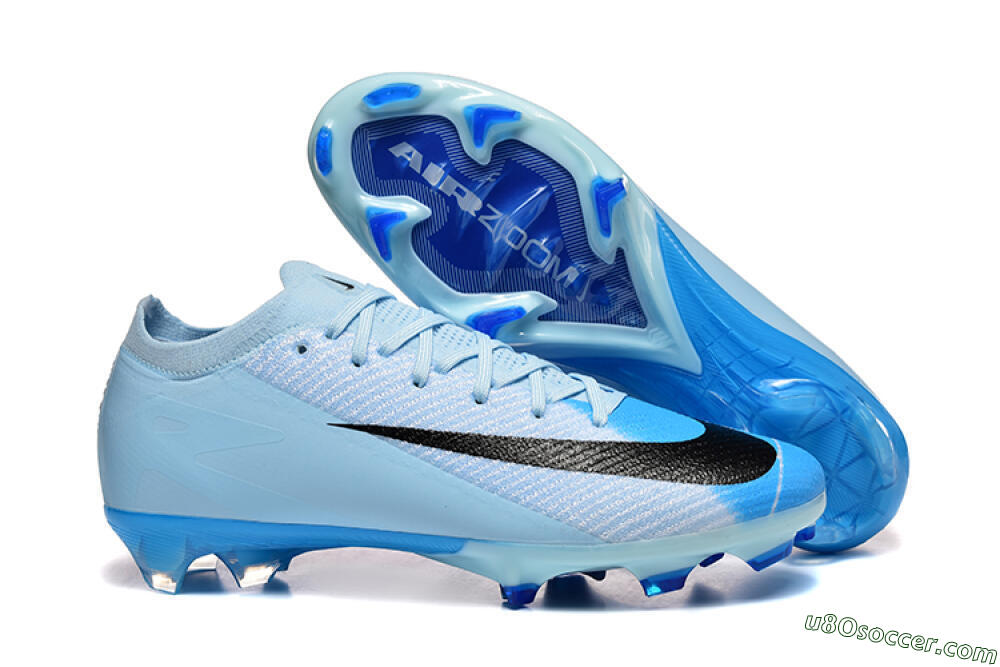 Nike Air Zoom Mercurial Vapor 16 Elite FG Firm Ground Soccer Cleats - Jade/Blue/Black 1