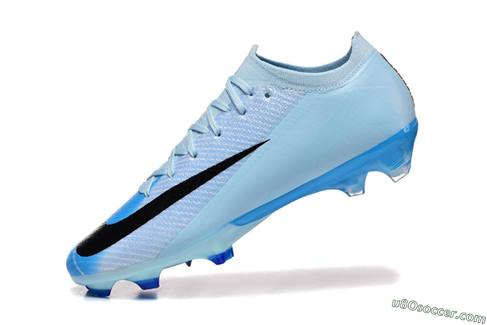 Nike Air Zoom Mercurial Vapor 16 Elite FG Firm Ground Soccer Cleats - Jade/Blue/Black 8