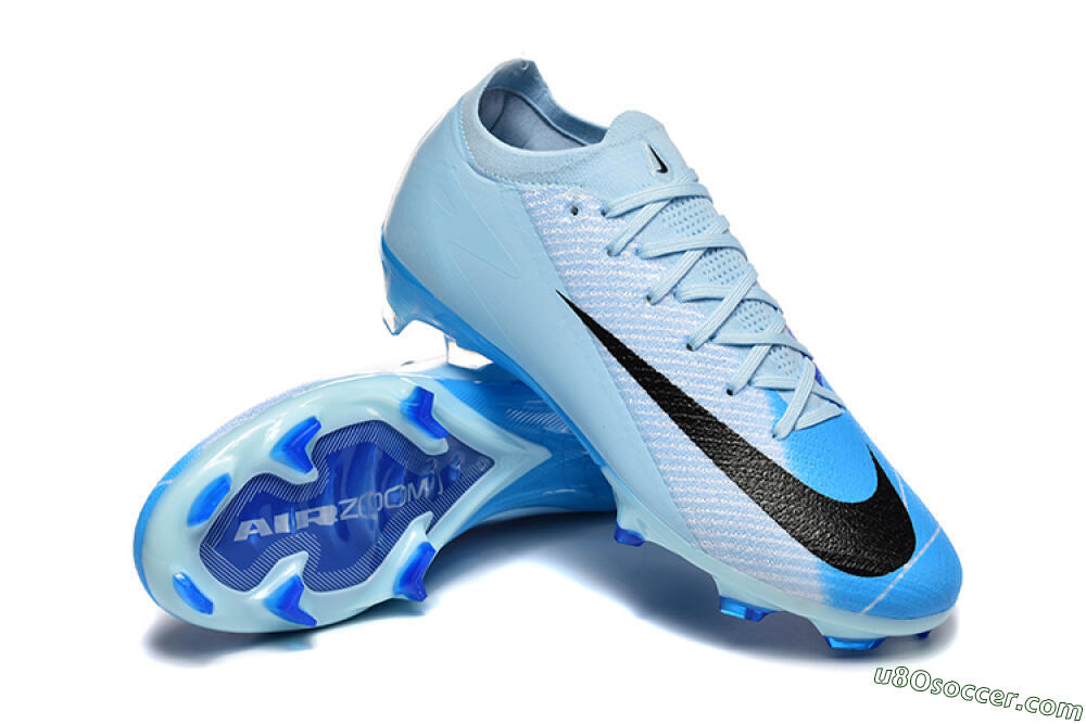 Nike Air Zoom Mercurial Vapor 16 Elite FG Firm Ground Soccer Cleats - Jade/Blue/Black 4