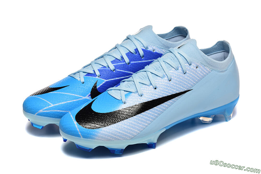 Nike Air Zoom Mercurial Vapor 16 Elite FG Firm Ground Soccer Cleats - Jade/Blue/Black 5