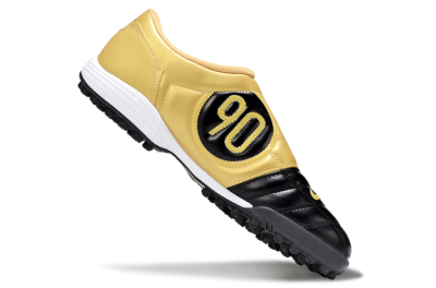 Nike Total 90 III TF Artificial Turf Soccer Shoes - Black/Yellow/White
