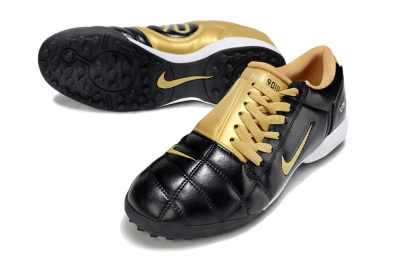 Nike Total 90 III TF Artificial Turf Soccer Shoes - Black/Yellow/White