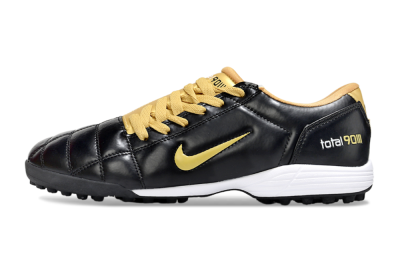 Nike Total 90 III TF Artificial Turf Soccer Shoes - Black/Yellow/White