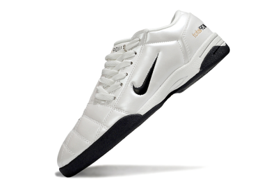 Nike Total 90 III IC Indoor & Futsal Soccer Shoes - Beige/Black/White