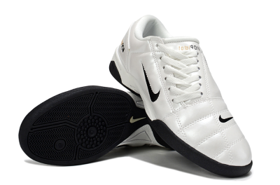 Nike Total 90 III IC Indoor & Futsal Soccer Shoes - Beige/Black/White