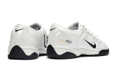 Nike Total 90 III IC Indoor & Futsal Soccer Shoes - Beige/Black/White