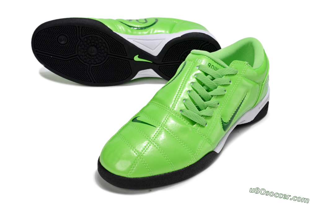Nike Total 90 III IC Indoor & Futsal Soccer Shoes - Yellow/Green/White 3