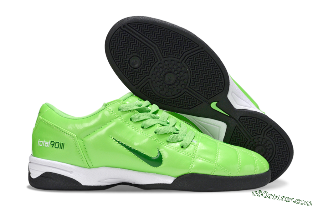 Nike Total 90 III IC Indoor & Futsal Soccer Shoes - Yellow/Green/White 1