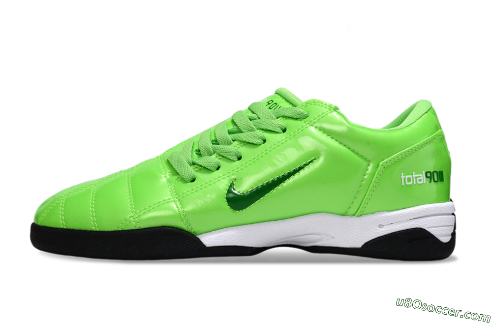 Nike Total 90 III IC Indoor & Futsal Soccer Shoes - Yellow/Green/White 2