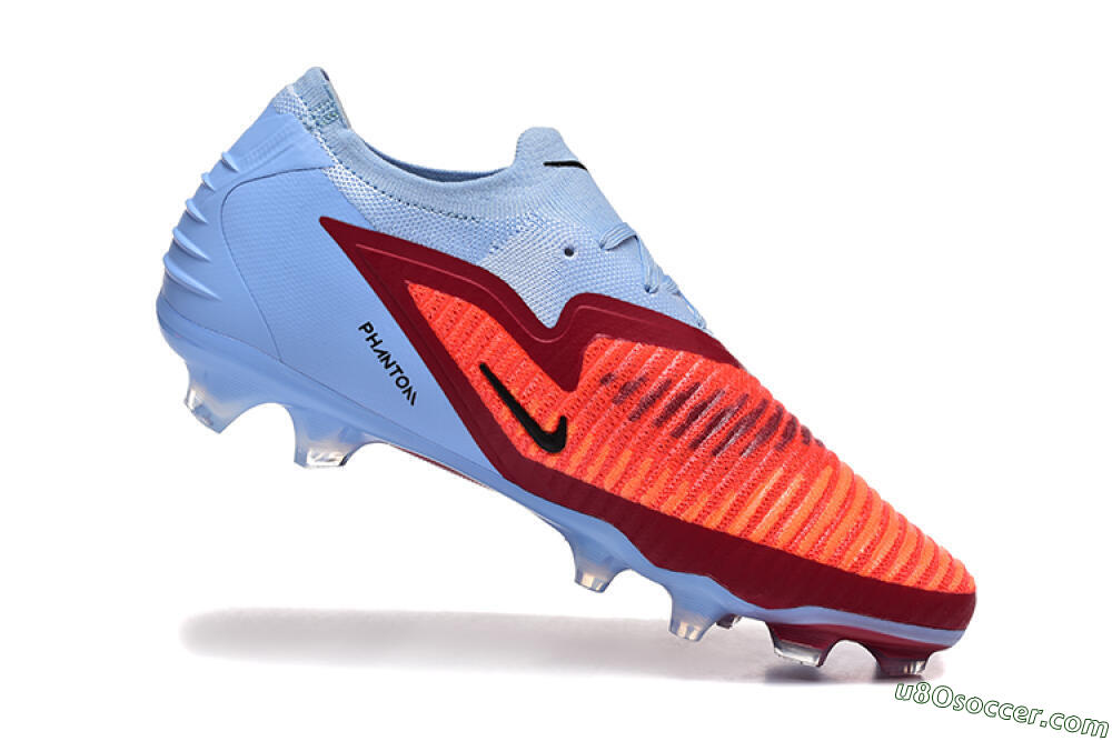 Nike Phantom 6 Low Elite FG Firm Ground Soccer Cleats - Blue/Red/Black 7