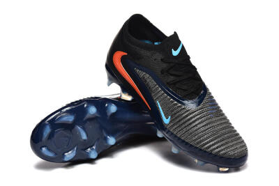 Nike Phantom 6 Low Elite FG Firm Ground Soccer Cleats - Black/Blue/Red