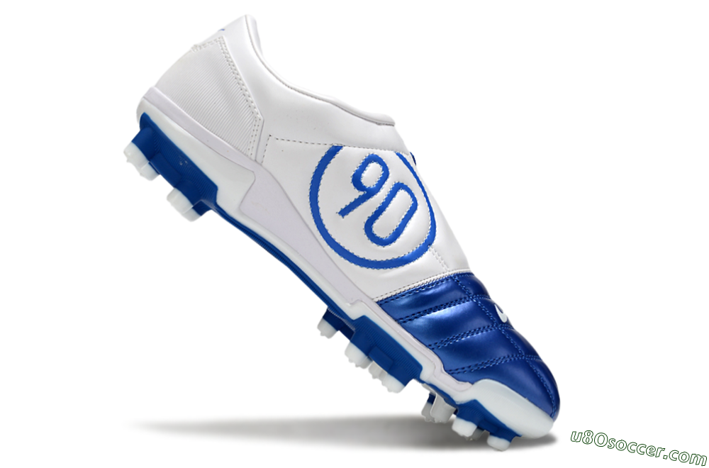 Nike Air Zoom Total 90 III FG Firm Ground Soccer Cleats - Blue/White 5