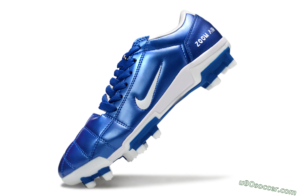 Nike Air Zoom Total 90 III FG Firm Ground Soccer Cleats - Blue/White 6