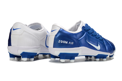 Nike Air Zoom Total 90 III FG Firm Ground Soccer Cleats - Blue/White