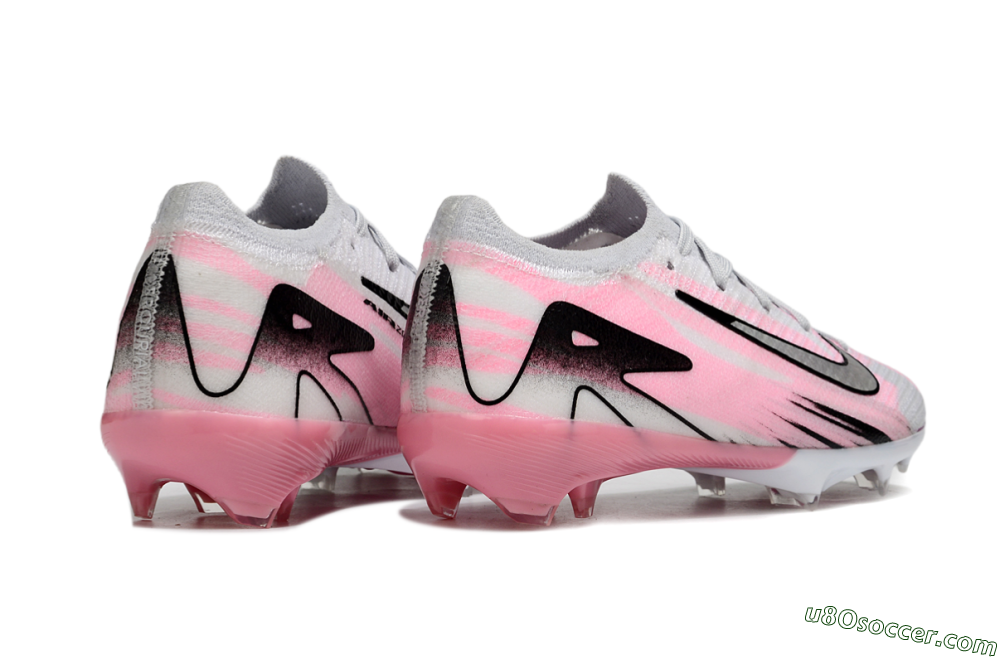 Nike Air Zoom Mercurial Vapor 16 Elite FG Firm Ground Soccer Cleats - Grey/Silver/Pink 7