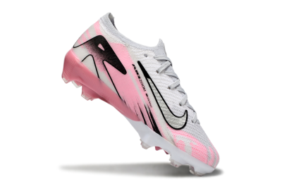 Nike Air Zoom Mercurial Vapor 16 Elite FG Firm Ground Soccer Cleats - Grey/Silver/Pink