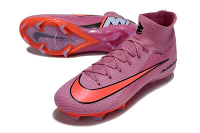 Nike Air Zoom Mercurial Superfly 10 Elite FG Firm Ground Soccer Cleats - Red/Black/Orange