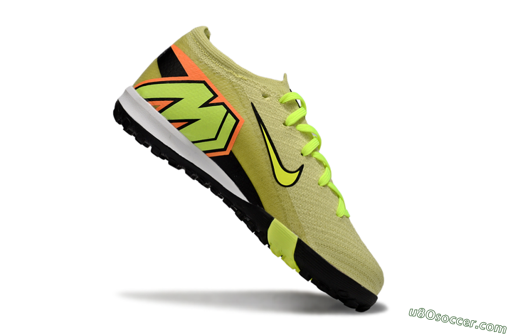 Nike Air Zoom Mercurial Vapor 16 Elite TF Artificial Turf Soccer Shoes - Yellow/Black/Red 4