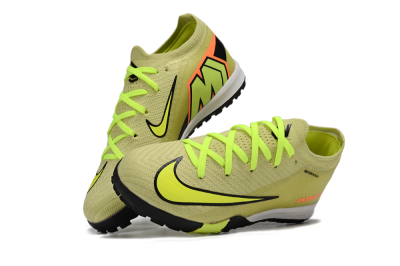 Nike Air Zoom Mercurial Vapor 16 Elite TF Artificial Turf Soccer Shoes - Yellow/Black/Red