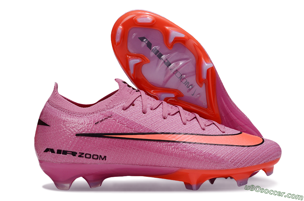 Nike Air Zoom Mercurial Vapor 16 Elite FG Firm Ground Soccer Cleats - Red/Black/Orange 1