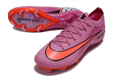 Nike Air Zoom Mercurial Vapor 16 Elite FG Firm Ground Soccer Cleats - Red/Black/Orange