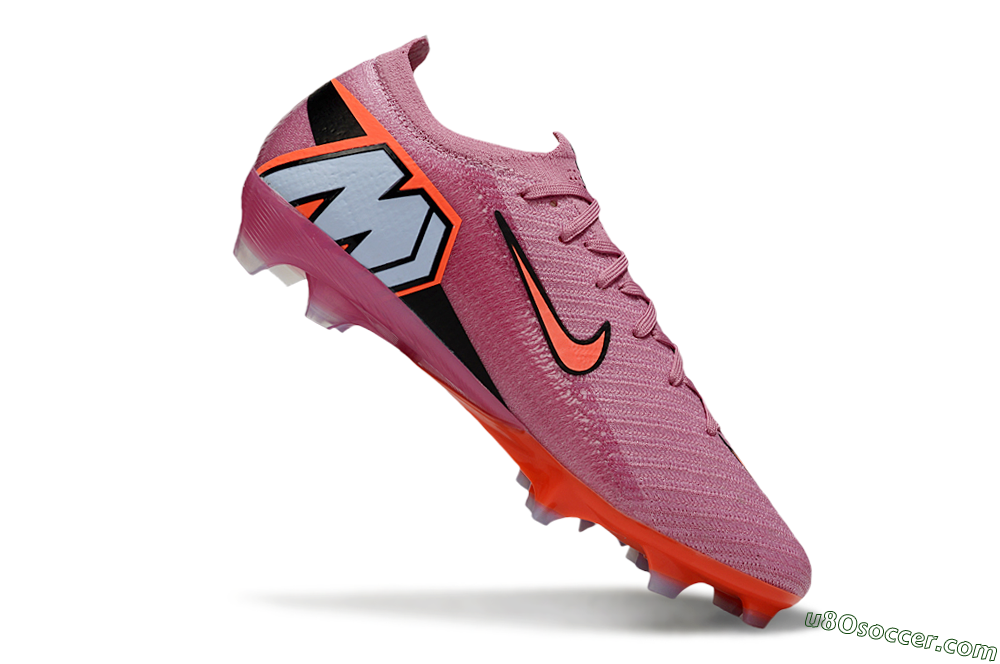 Nike Air Zoom Mercurial Vapor 16 Elite FG Firm Ground Soccer Cleats - Red/Black/Orange 5