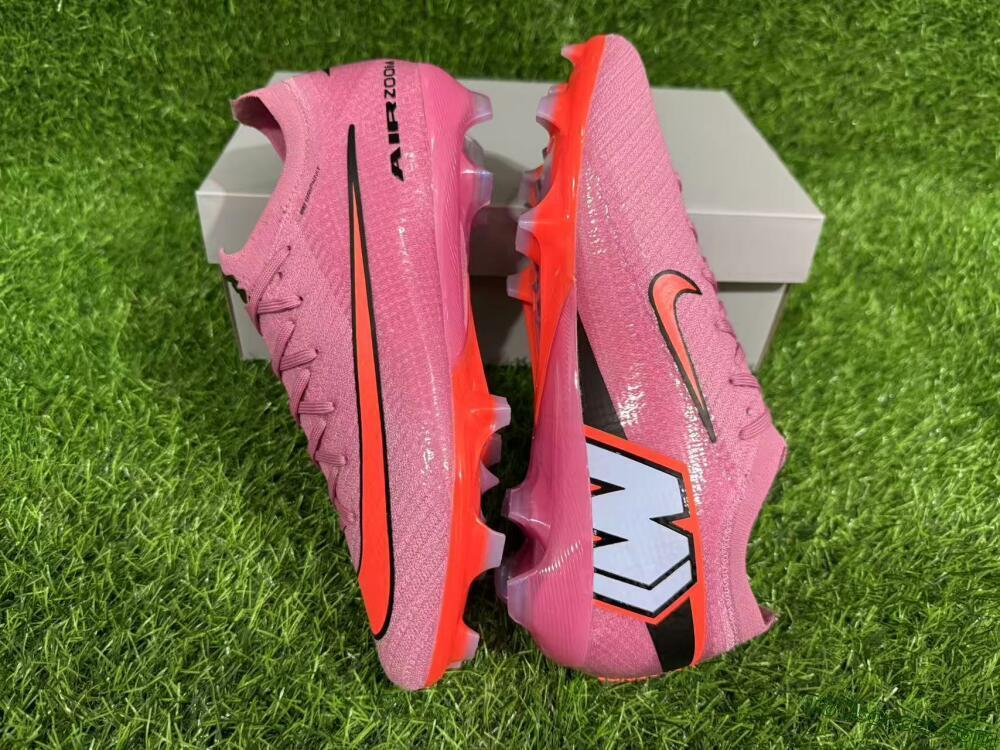 Nike Air Zoom Mercurial Vapor 16 Elite FG Firm Ground Soccer Cleats - Red/Black/Orange