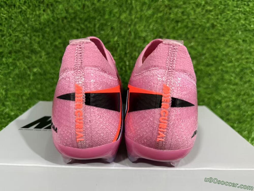 Nike Air Zoom Mercurial Vapor 16 Elite FG Firm Ground Soccer Cleats - Red/Black/Orange