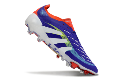 Adidas Predator 25 Elite FG Firm Ground Soccer Cleats - Blue/White/Red