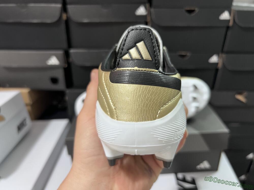 Adidas F50 Elite FG Firm Ground Soccer Cleats - Gold/Black/White