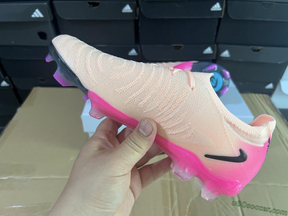 Nike Phantom GX 2 Elite FG Firm Ground Soccer Cleats - Pink/Black