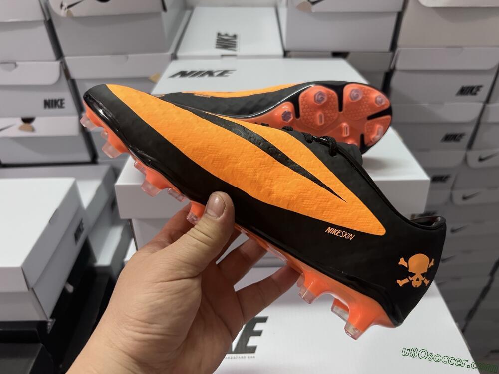 Nike Hypervenom Phantom FG Firm Ground Soccer Cleats - Orange/Black
