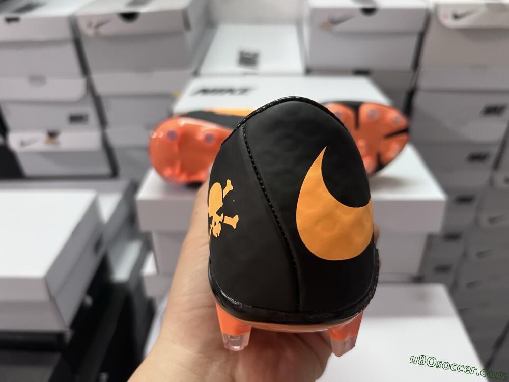 Nike Hypervenom Phantom FG Firm Ground Soccer Cleats - Orange/Black