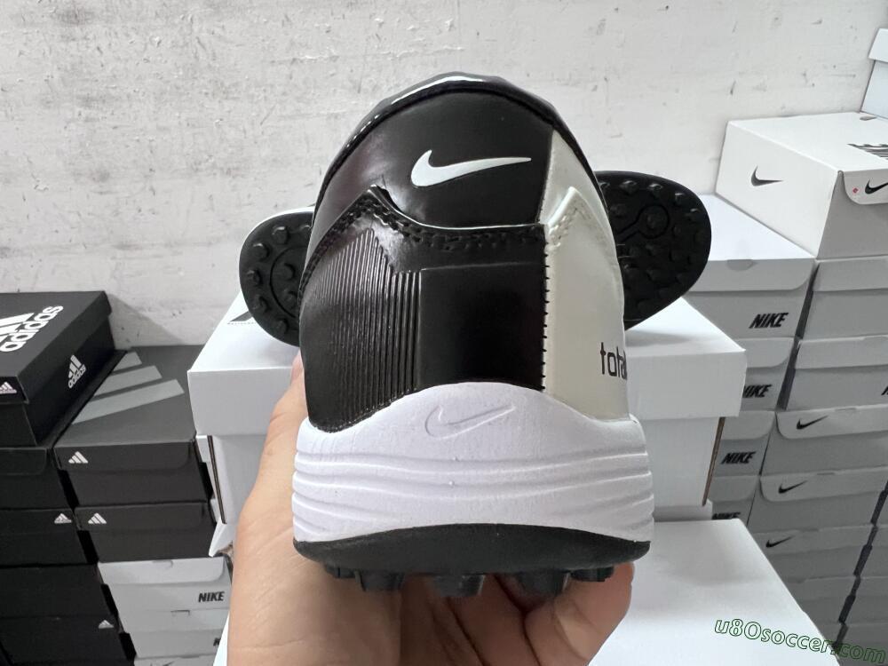 Nike Total 90 III TF Artificial Turf Soccer Shoes - White/Black