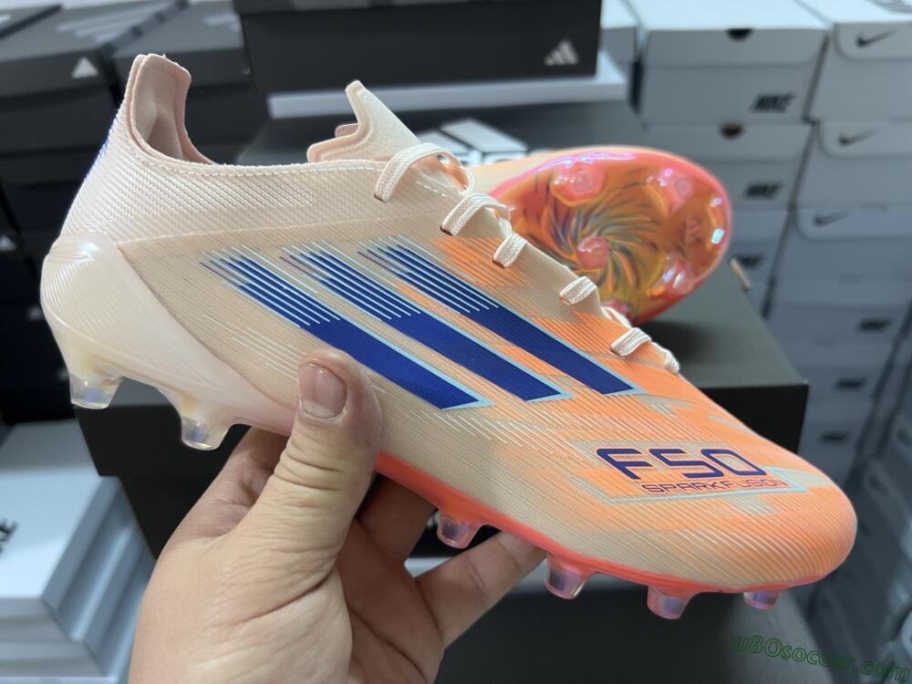 Adidas F50 Elite FG Firm Ground Soccer Cleats - Pink/Orange/Blue