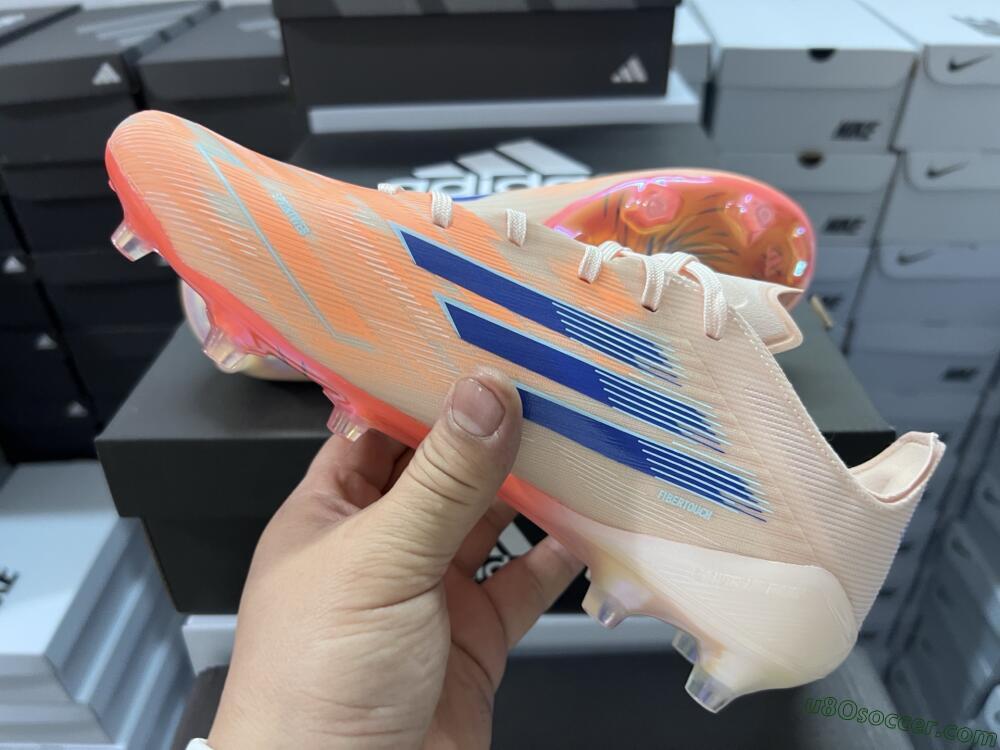 Adidas F50 Elite FG Firm Ground Soccer Cleats - Pink/Orange/Blue